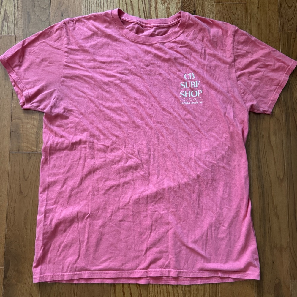 Men’s CB Surf Shop Pink T-Shirt